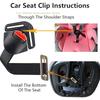 Car Baby Safety Seat Clip Fixed Lock Buckle Seat Safe Belt Strap Harness Chest Child Clip Buckle Latch Toddler Clamp Protection