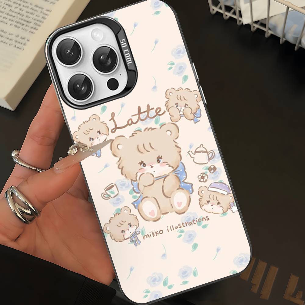 Popular Artist M-Mikko For IPhone 17 16 15 14 13 12 11 Pro Max Plus Matte Color Back Phone Cover