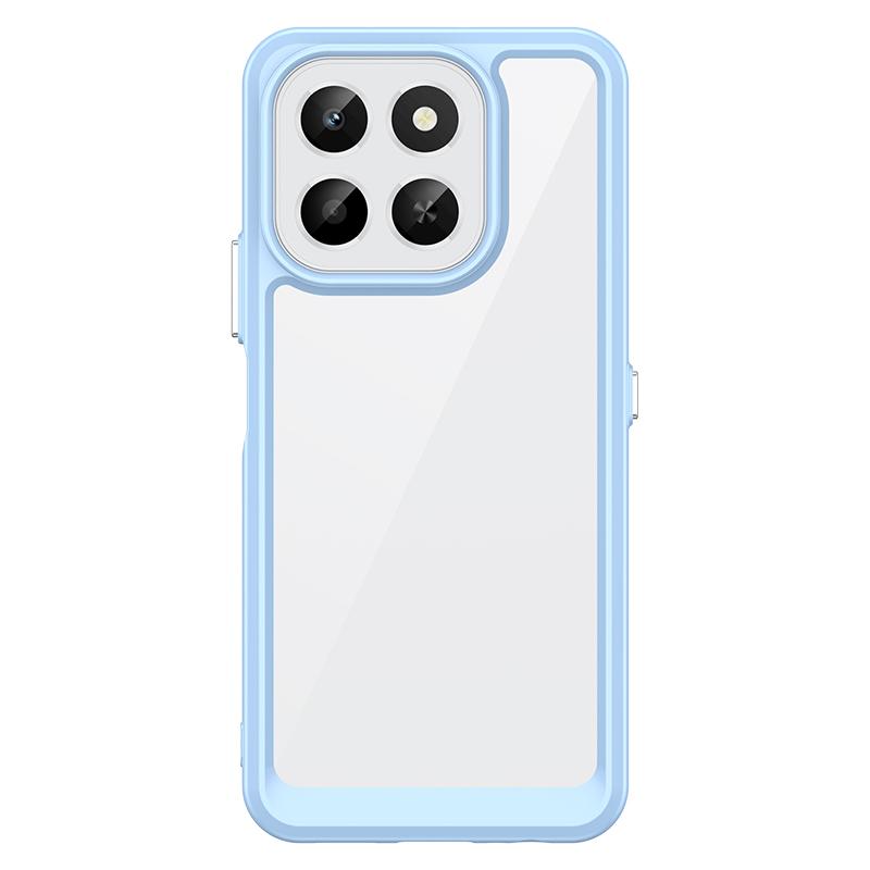 For Honor X6c Case Honor X6c Cover Bumper Anti-Scratch Shockproof Clear PC + Silicone Protective Phone Cover Cases For Honor X6c