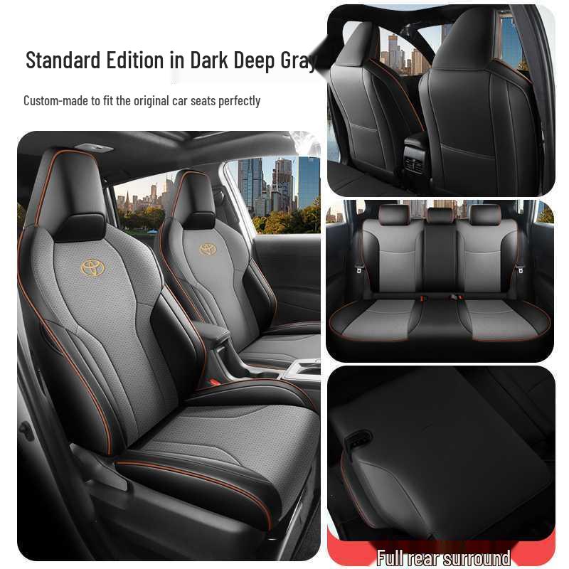 Universal All-Season Leather Seat Covers for 2026 Toyota RAV4
