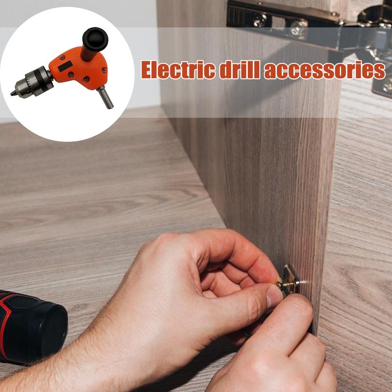 Rechtwinklige Bohreraufsatz 90 Grad Akku-Bohrer Werkzeug Bohren Eckgerät Enge Räume Reparaturwerkzeug Für Enge Stellen