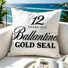 Brand Ballantines Cushion Cover Premium Skinfriendly Short Plush Pillow Cover Airy Casual Cushion For Hotel Homestay