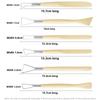 Pottery clay scraper Plastic 6-piece set of art supplies Sculpture modeling tools Soft pottery art supplies
