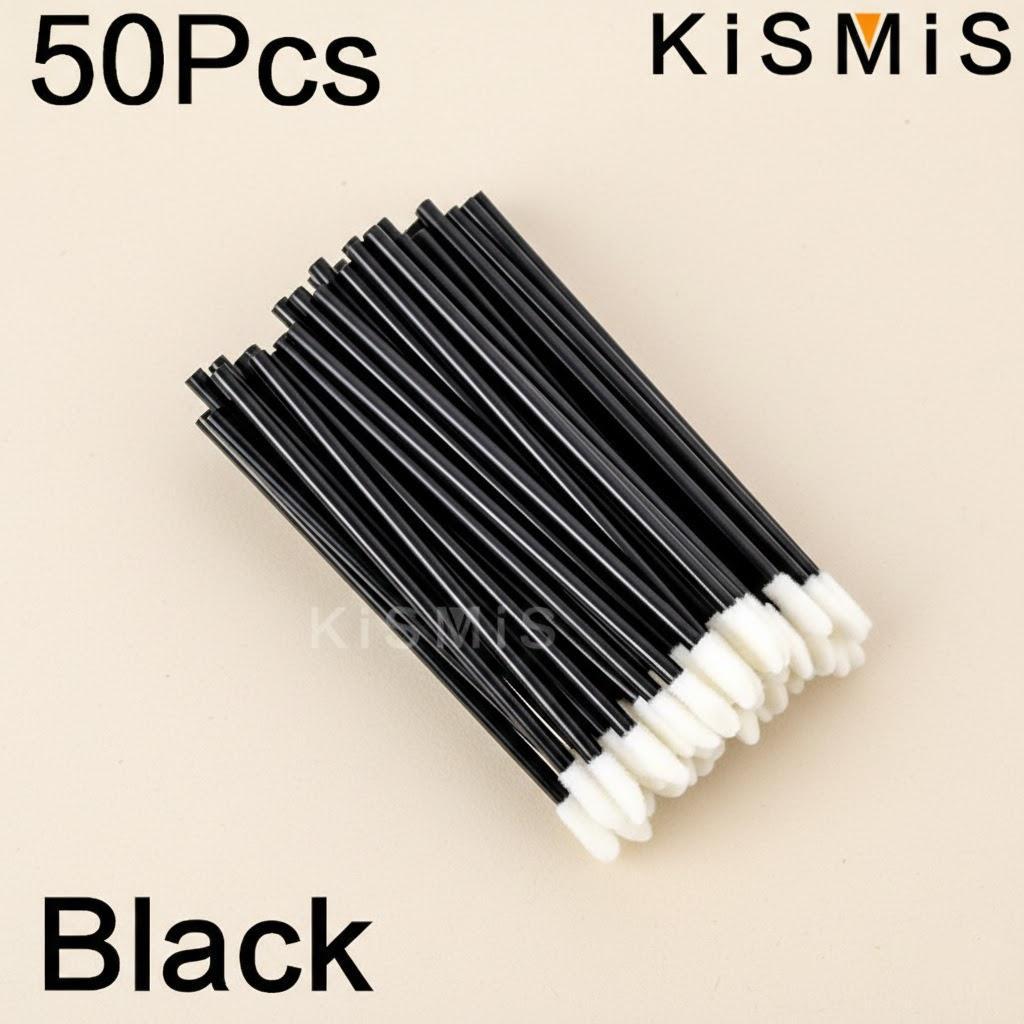 

50Pcs Disposable Lip Brush Makeup Applicator Gloss Wands Perfect for Women Beauty Accessories Wholesale Fashion Makeup Tools