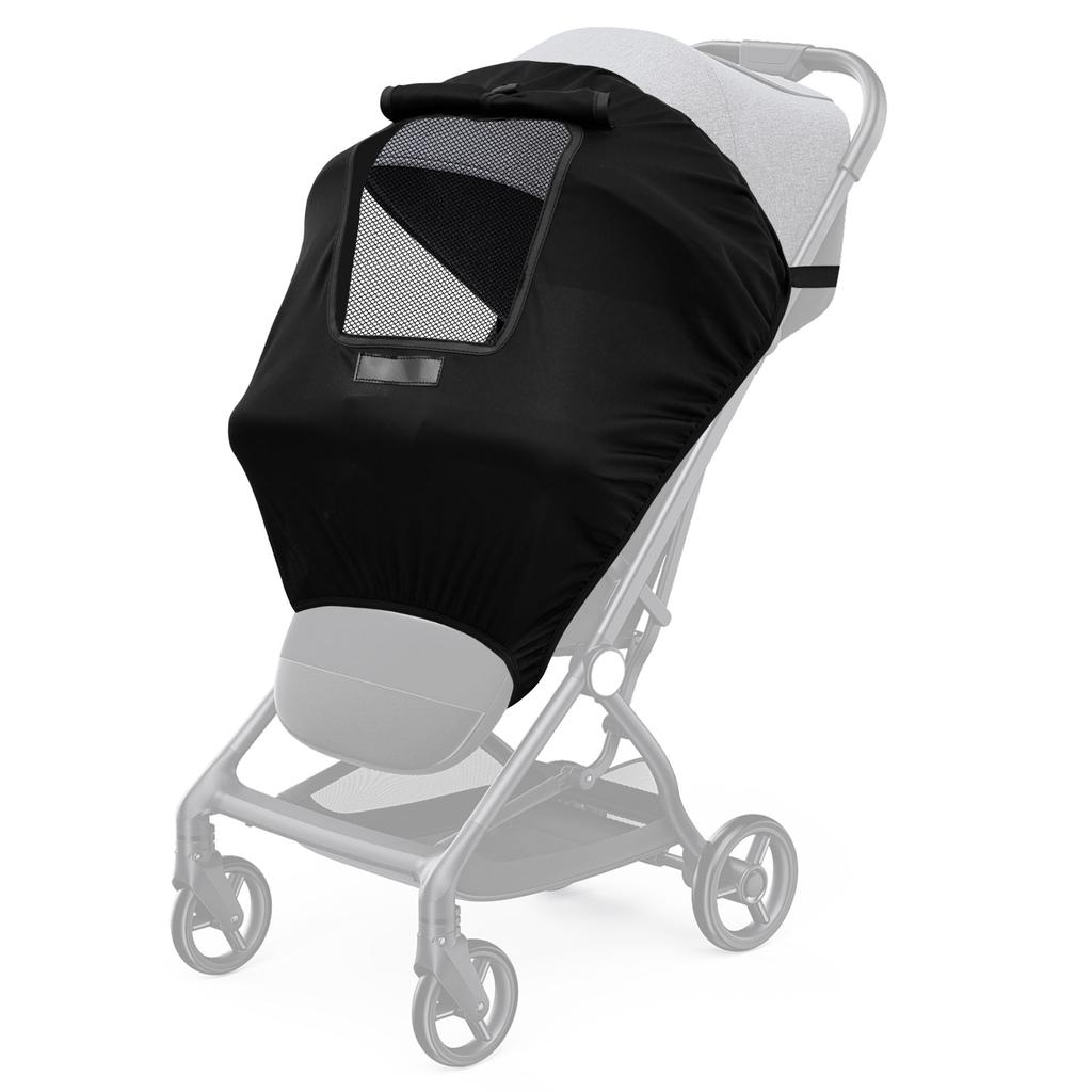 Universell Barnevogn Solskjerm UV-beskyttelse Hette Kalesje Deksel Vanntett Pustende Barnevogner Solskjerm Tilbehør