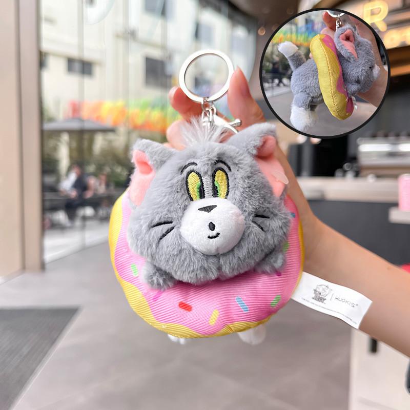 And Jerry Tom Plush Keychain With Star Moon Design For Gift Collection And