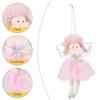 Mini Christmas Angel Doll Ornaments Christmas Tree Plush Angel Pendant for Xmas Birthday Thanksgiving Wedding Valentine's Day Decoration