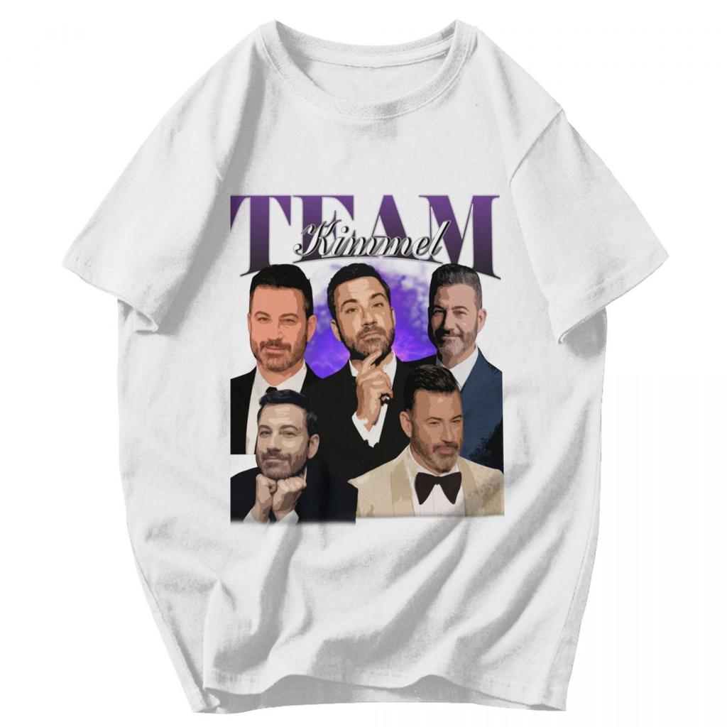 Men T Shirt Jimmy Kimmel Vintage Cotton Y2K Graphic Quality Unisex Clothes T Shirts