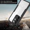For Realme C85 Pro 4G Case Acrylic + TPU Clear Phone Cover with PET Screen Film
