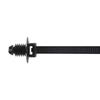 5x220mm Automotive Screw Head Zip Tie, 500 pcs/bag, Pack of 21