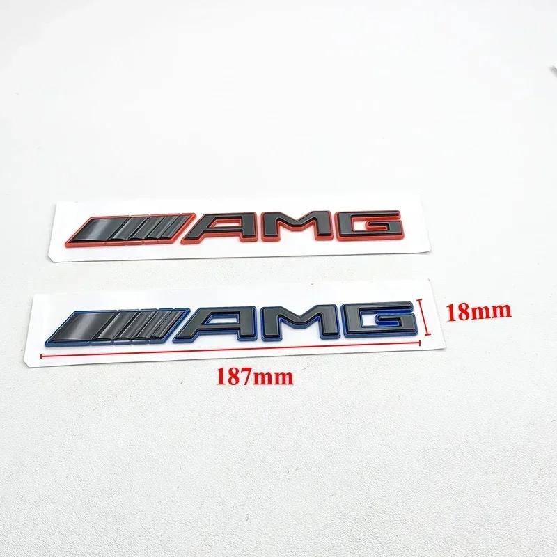 Samolepka na auto AMG W220 Pro Benz AMG Nové 3D ABS Logo Znak AMG Písmena Znak na kufr auta Pro Mercedes Benz A B C E S GLA GLB GLC GLE