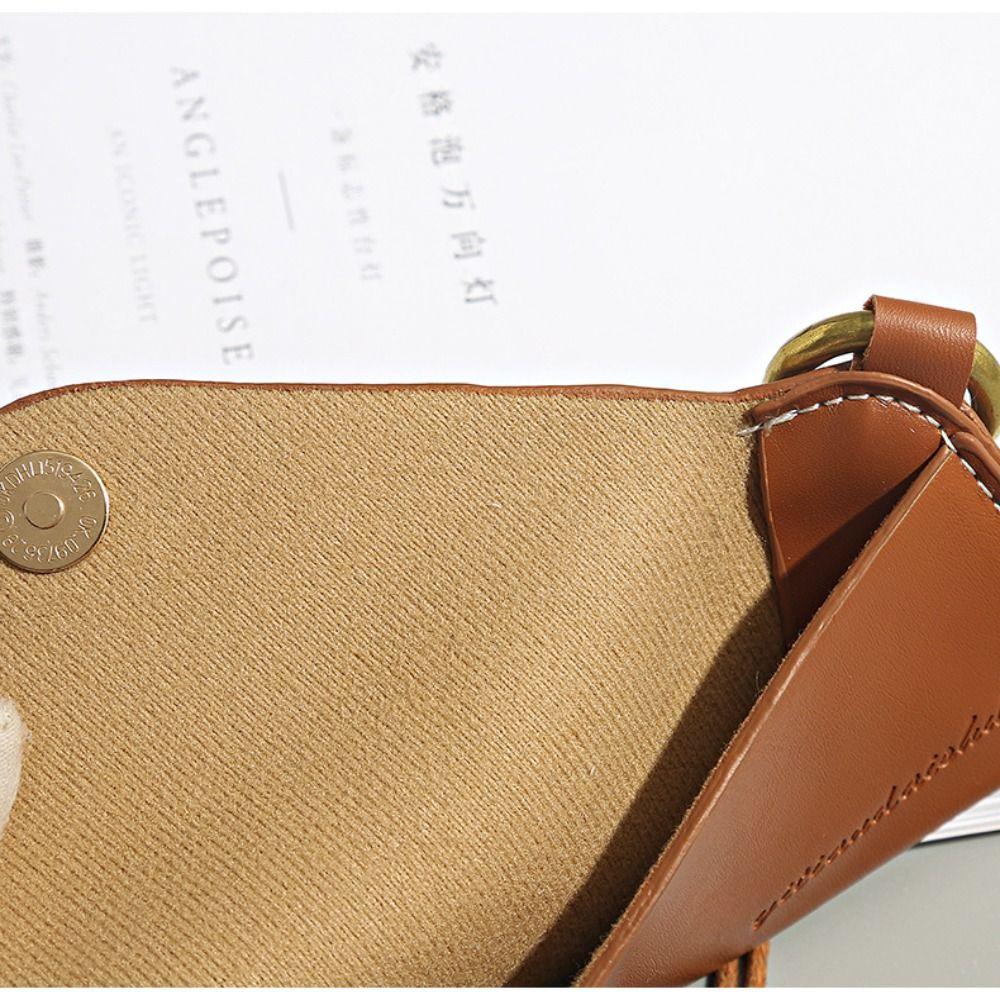 PU Leather Sunglasses Cases With Hanging Rope Eyewear Protector Creative Sunglasses Bag  Boys Girls