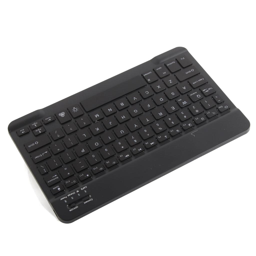 Bluetooth Keyboard 78 Keys RGB Backlit Ultra Slim Silent Portable Wireless Keyboard for Smart