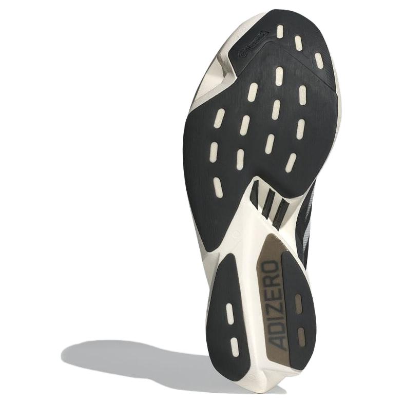 Adidas Adizero Adios Pro 3 Comfortable Lightweight Slip-Resistant Durable Low-Top Marathon Running Shoes Men Running Shoes Black Silver ID3701