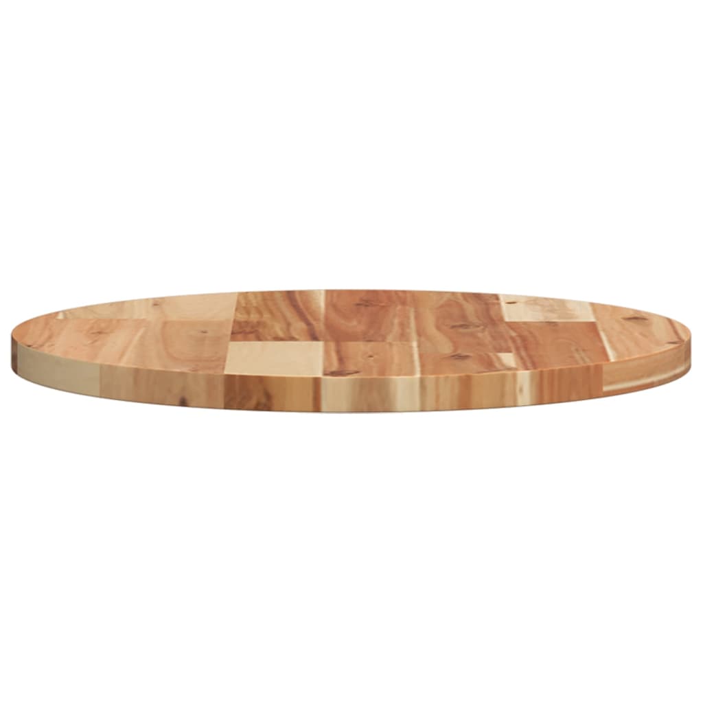 Round Table Top Ø40x2 cm Solid Acacia Wood