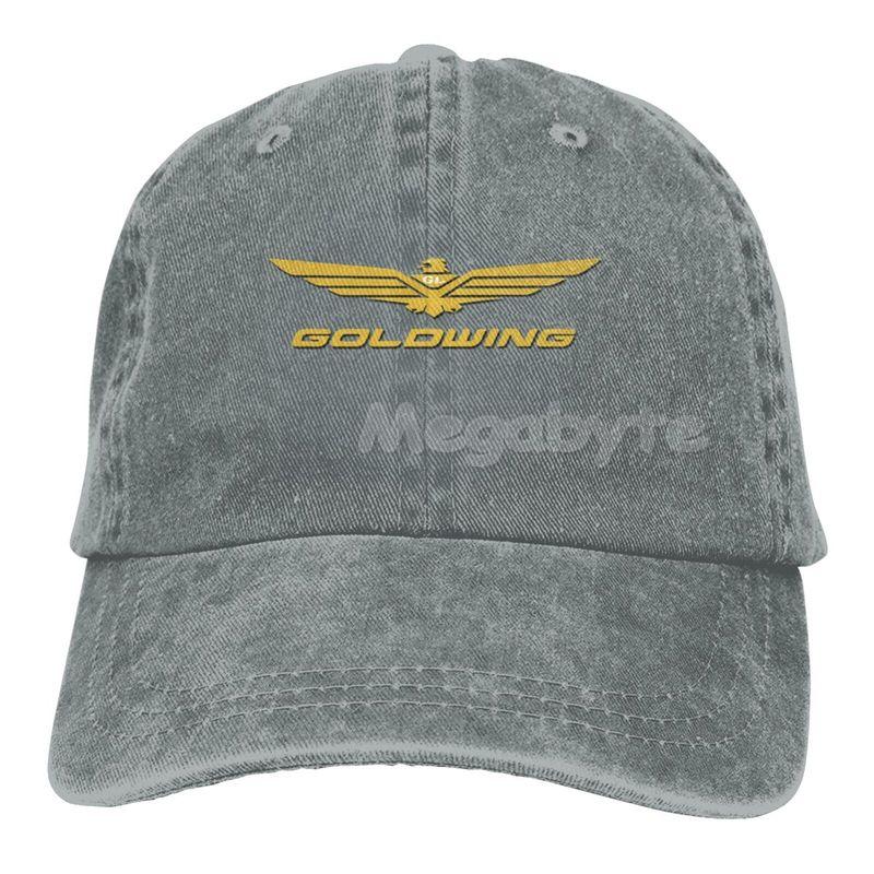 One Nation Design Goldwing Retro Sports Cool dospělá džínová čepice s venkovní neformální sportovní čepicí černá