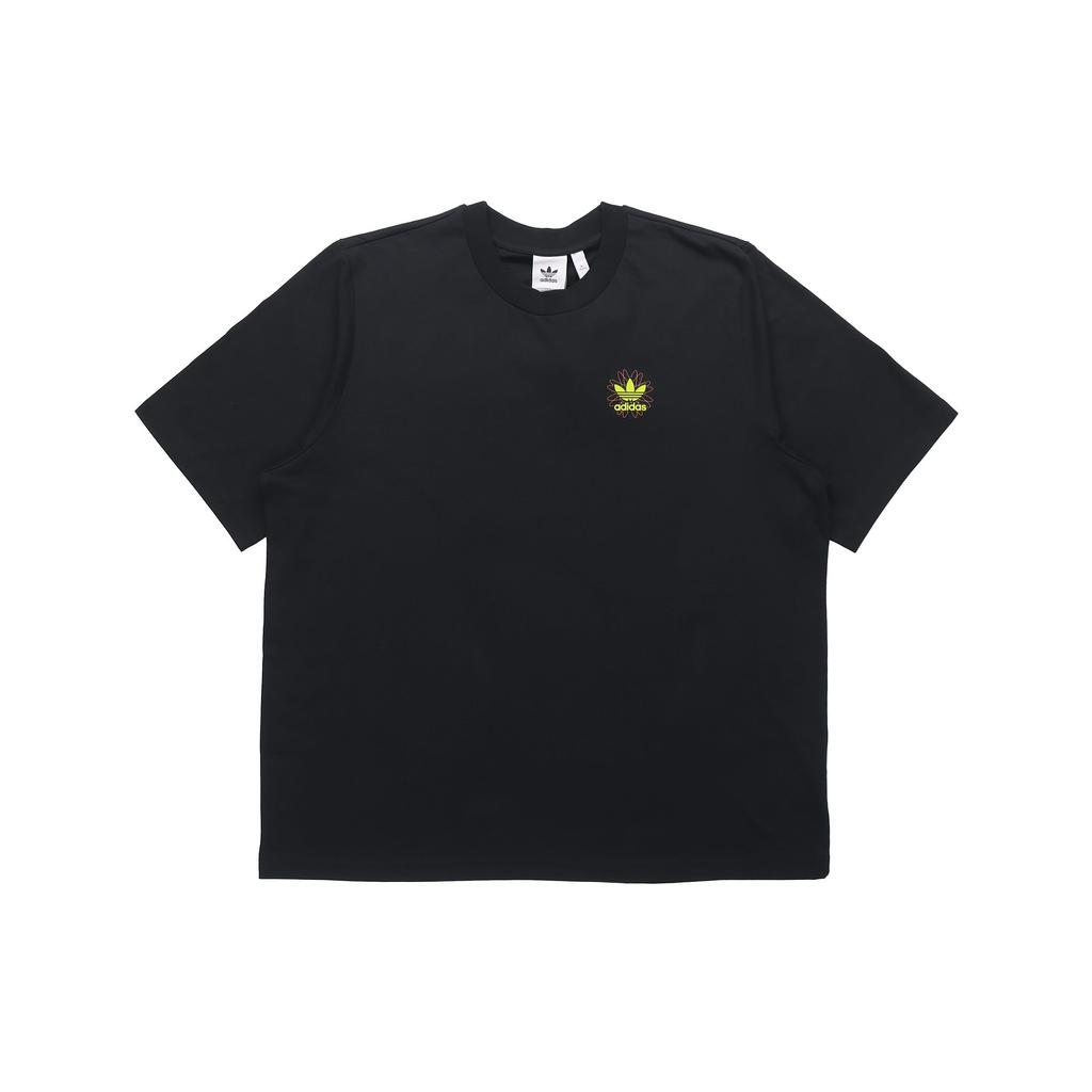 adidas originals Graphic Tee 2 Earth Printing Sports Short Sleeve Black Men's GK5919