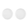 Set of 10 Clear Round Plastic Coin Capsule Containers Storage Box Holder Case for 20 To 40mm with Flat Opening
