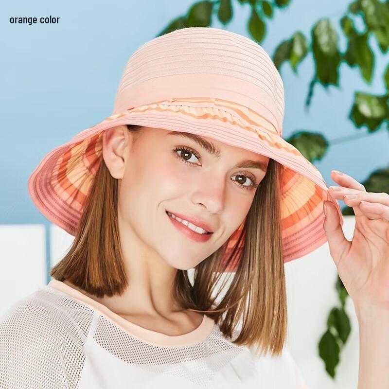 

Cammon Women s Foldable UV Protection Sun Hat with Bowknot 57cm