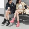 Fashion Rain Shoes Women's Thickened Outer Water Shoes New Thickened Rain Boots Non-slip Medium and Low Water Boots Warm Snow Boots