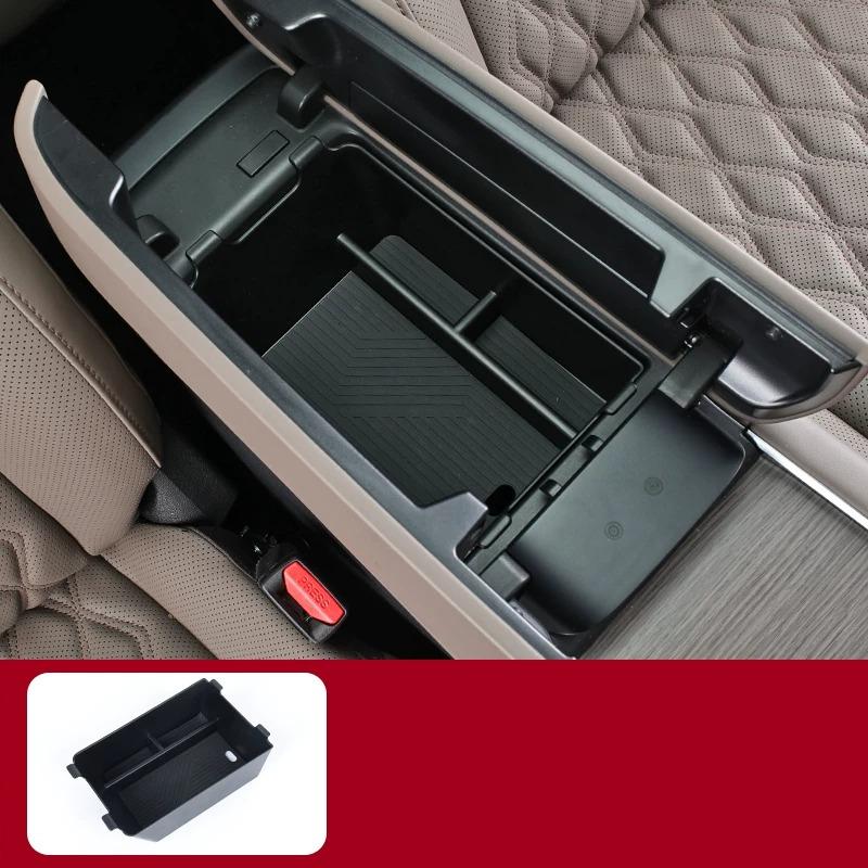 For Omoda C7 7 SHS Phev 2026 Armrest Storage Box Center Console Layered Organizer Tray Interior Accessories