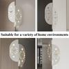 Corner Wall Clocks Creative Light Luxury Wall Clock Hanging Silent Design Nordic Clocks Morden Living Room Decorations