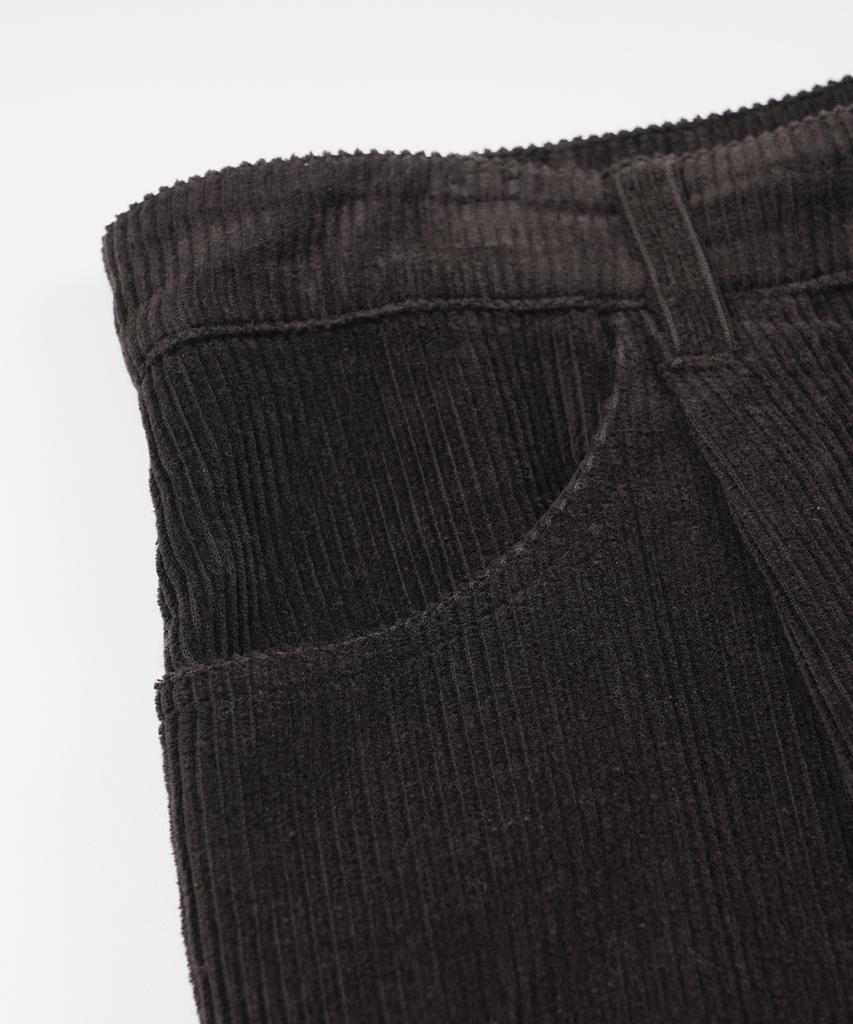 FRIZMWORKS Corduroy Wide One Tuck Pants _ Charcoal