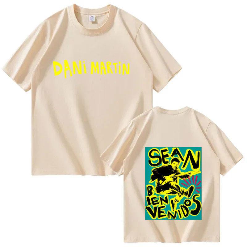 Singer Dani Martin Punk Graphics Print Harajuku TShirts Mens Women Cozy Short Sleeve T Shirts Aesthetic Tide Streetwear Tshirt