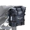 WILD HEART Fahrrad-Kantenbeutel Edelstahl Hängend Wasserdichter Beutel Wasserdicht Verschleißfest Universelles Motorradzubehör (Schwarz, 25L Ein Stück)