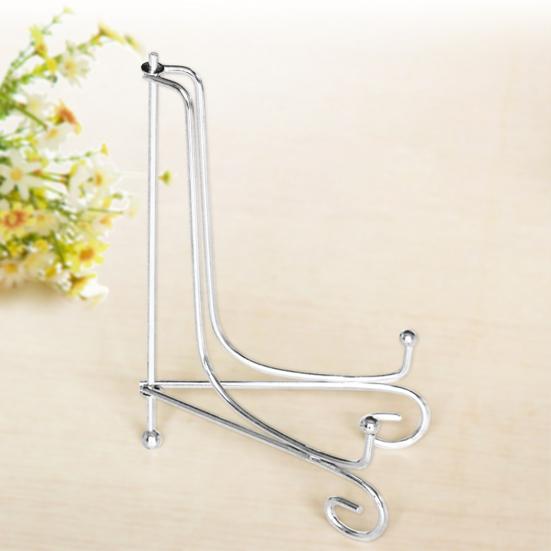 Plate Rack Exquisite Workmanship Wide Application Iron Plated Retro Storage Bracket Household Supplies