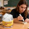 Adesivo in Gel per Musei 60g Stucco Trasparente Rimovibile per Fissare Antichità, Vetro, Arte e Collezionismo, Sicuro su Tutte le Superfici