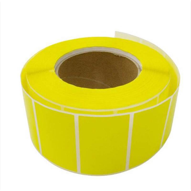 Xuchenxi XCP60-38YL-1000 Yellow Printing Label Paper Roll