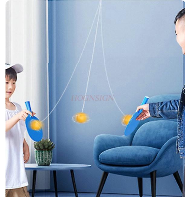 Hanging Table Tennis Trainer Indoor Door Family Parent Child Exercise Corrected Vision Hand Eye Coordination Children'S Toys