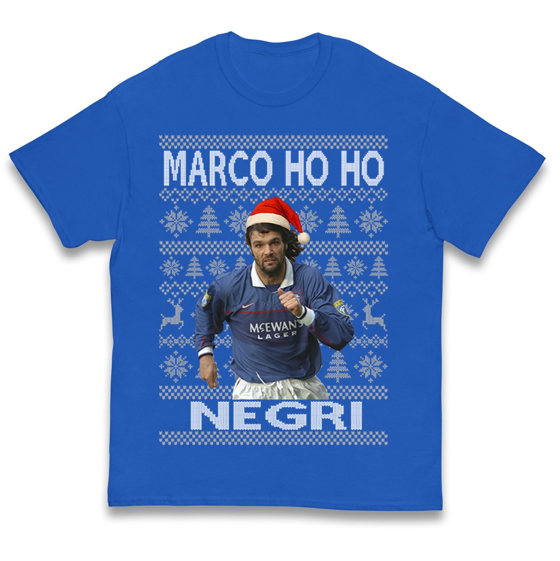 Marco Ho Ho Negri Rangers Christmas Kids T Shirt 150