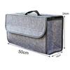 Sac de rangement pour coffre de voiture, sac de rangement en feutre de grande capacité pour outils de voiture, boîte de rangement pour articles divers, sac antidérapant et anti-poussière