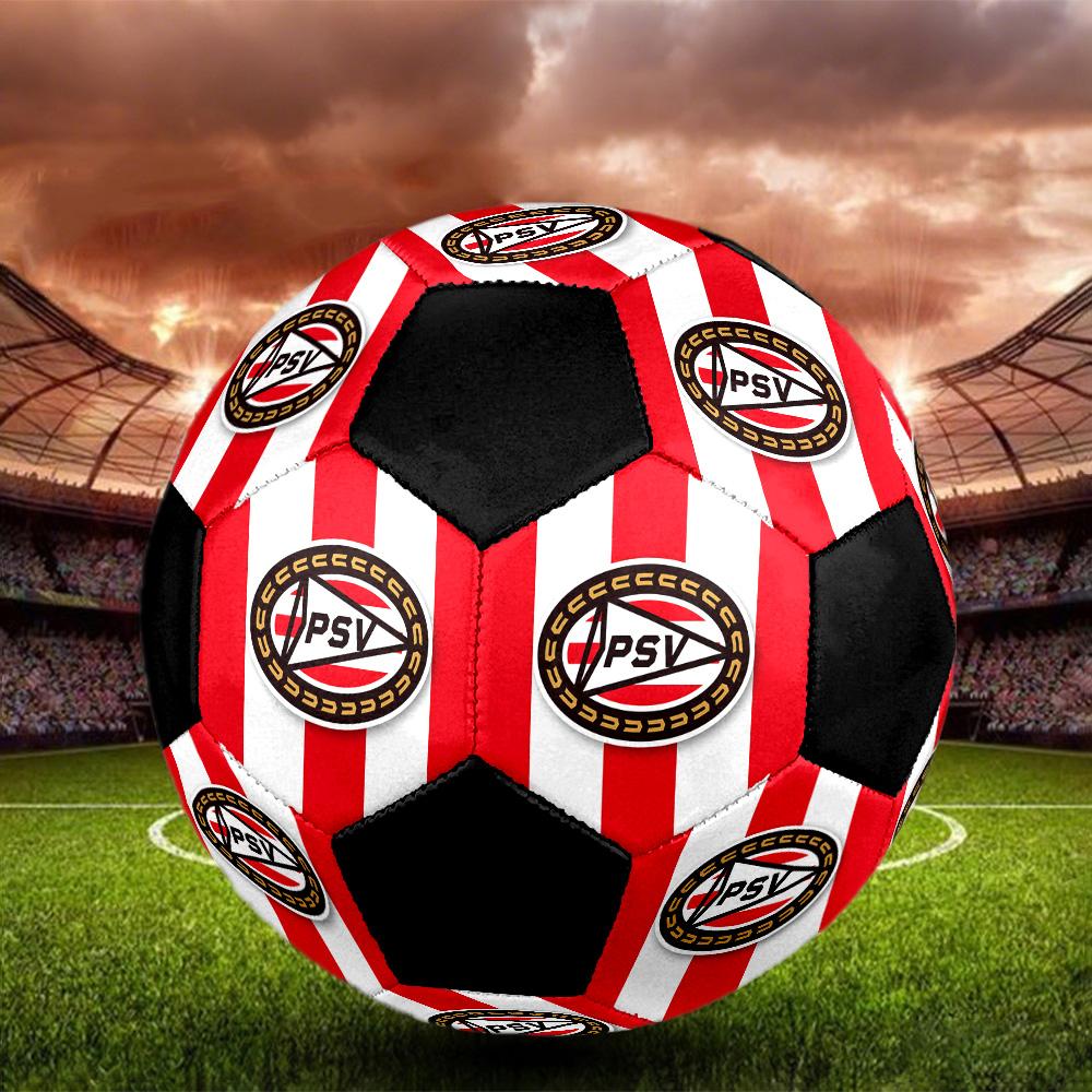 PSV Eindhoven Soccer Ball Colorful All Ages Machine Stitched PVC Competition Ready Durable High-Bounce.SIZE5