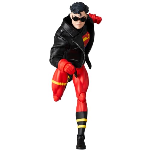 MAFEX No. 232 SUPERBOY RETURN OF SUPERMAN Action Figure, Approximately 150mm Tall, Non-scale, Pre-painted