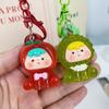 Cute Bell Keychain Candy Color Backpack Hange New Car Decoration  Gift Pendant