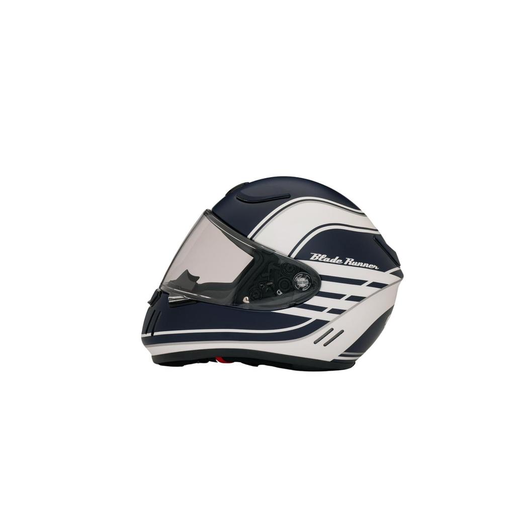 ZEALOT Blade Runner Full Face Graphic Matte Size Helmet, Euro, Blue, M, 57-58cm, BRJ0019/M
