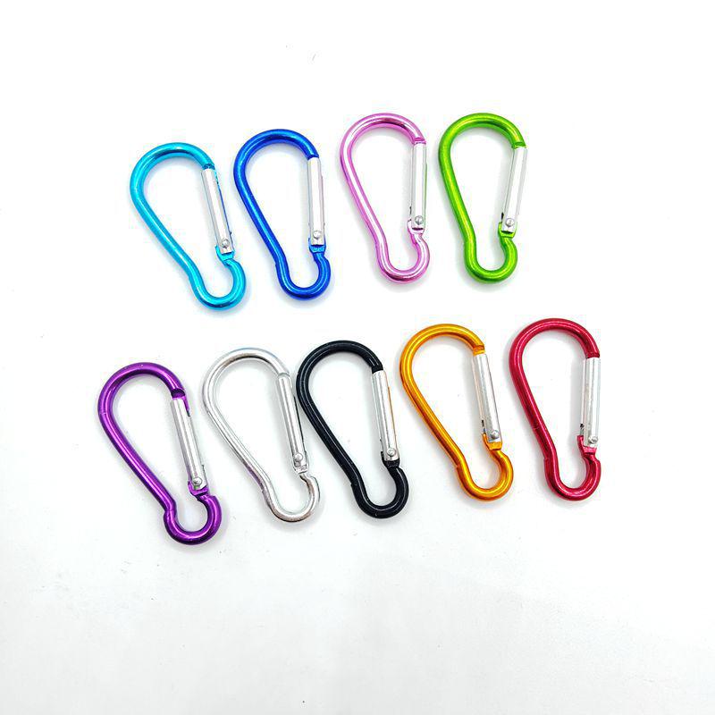 Альпинистский карабин из алюминиевого сплава и зажим для динамика