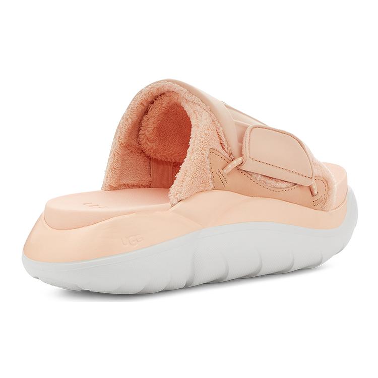 UGG LA Cloud Collection Rubber Sole Slide Slippers Women's Light Peach Pink 1125022-PFZ
