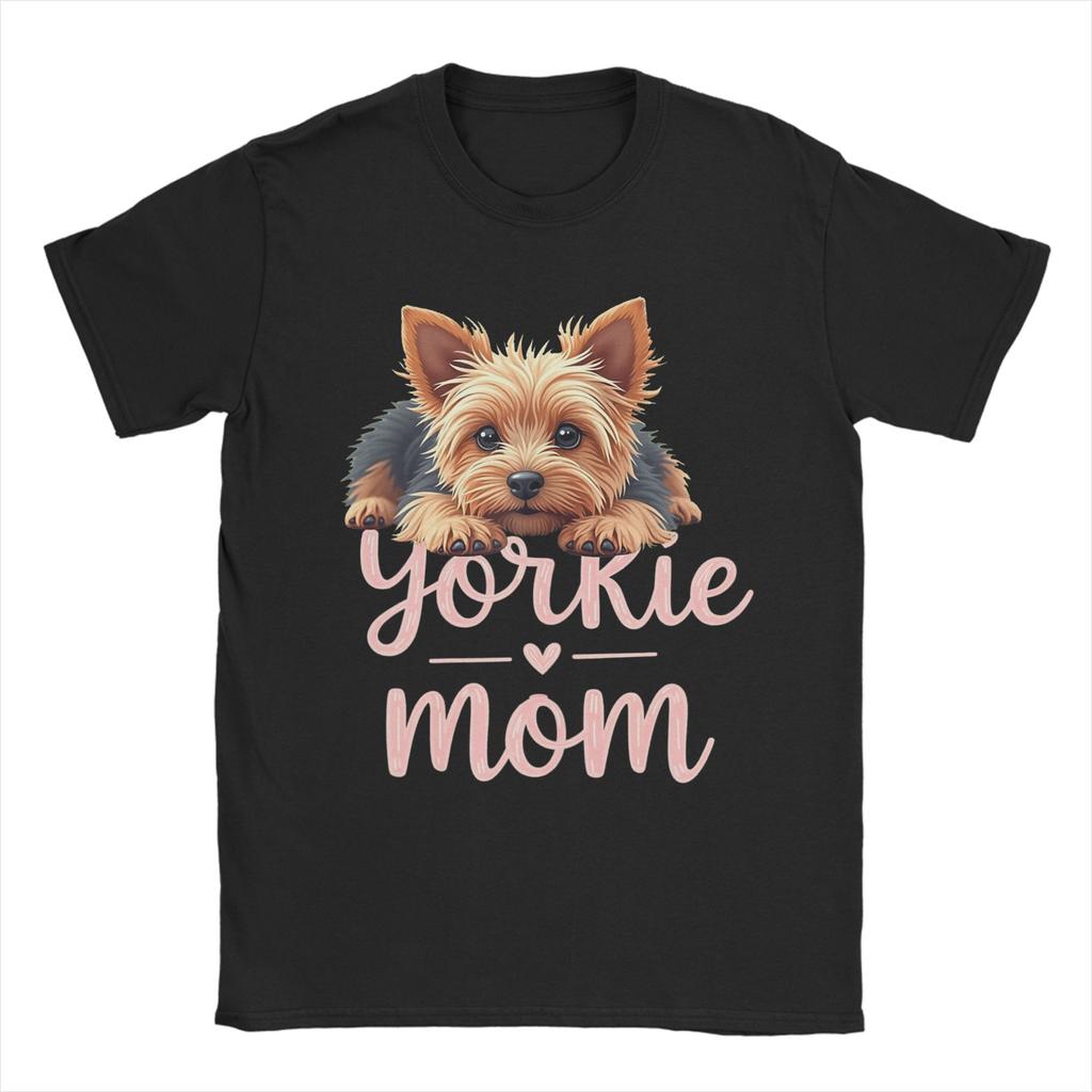 Yorkshire Terrier Dog T Shirt Unisex Unisex 100 Cotton Vintage Tshirts O Neck Yorkie Dad Tees Short Sleeve Clothing Summer
