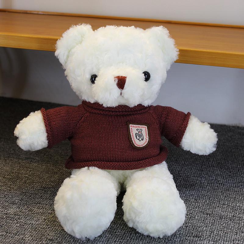 Adorable Teddy Bear Plush Toy - Stuffed Animal Doll for Kids' Birthday Gift