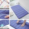1/2/3Pieces Memory Foam Bathroom Mat Set Non-slip Bath Mat Super Absorbent Water Bathroom Floor Mat Machine Washable Toilet Rug
