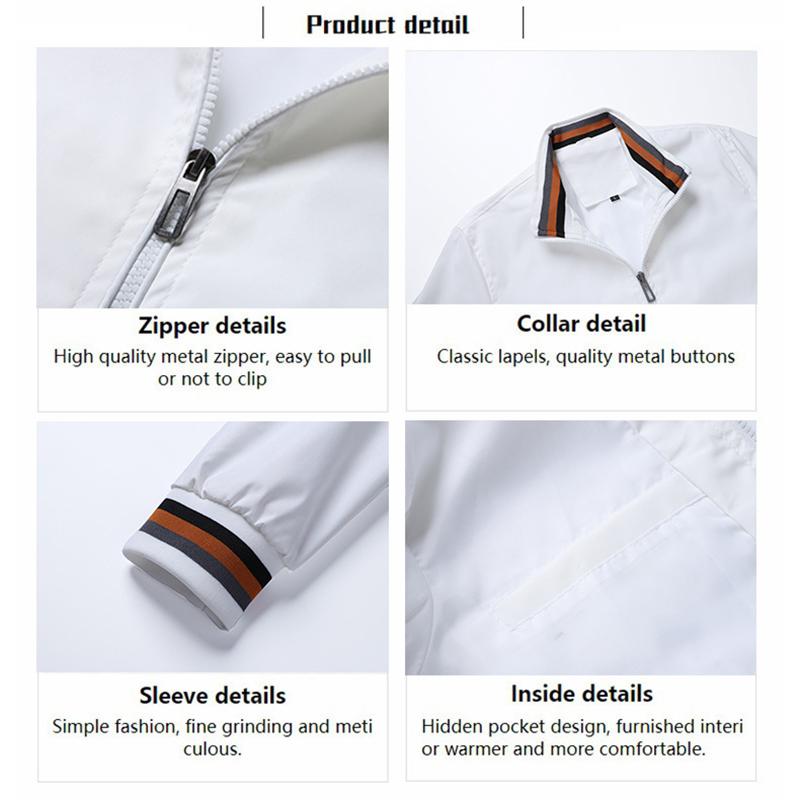 Camel Men's Spring and Autumn Outdoor Sports Solid Color Embroidered Jacket Men's Casual Jacket