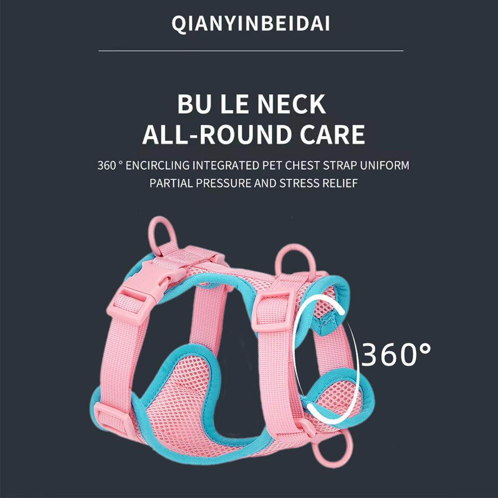 Anti-Pull Dog Vest Lightweight Breathable Polyester Oxford Material Strong And Durable Suitable For Large, Medium And Small Dogs