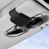 Clip per occhiali da auto Multifunzione Parasole Clip in pelle per occhiali Porta occhiali da sole magnetico Clip Gancio Accessorio universale per auto