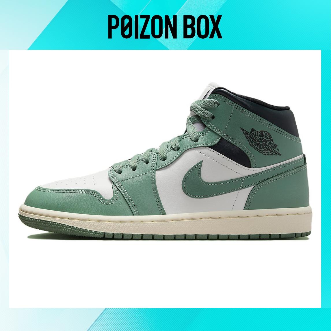 

кроссовки Jordan 1 Mid Jade Smoke (Women s) BQ6472-130