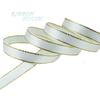 (25 Yards/roll) Gold Edge Ribbon Satin Ribbons High Quality Gift Packaging Ribbons 6/10/20/25/40mm