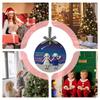 Friends Ornaments For Women 2D Acrylic Christmas Ornament Acrylic Friendship Pendant For Tree For Outdoor Windowsills Yard